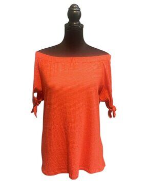 STRIPED OFF SHOULDER TOP